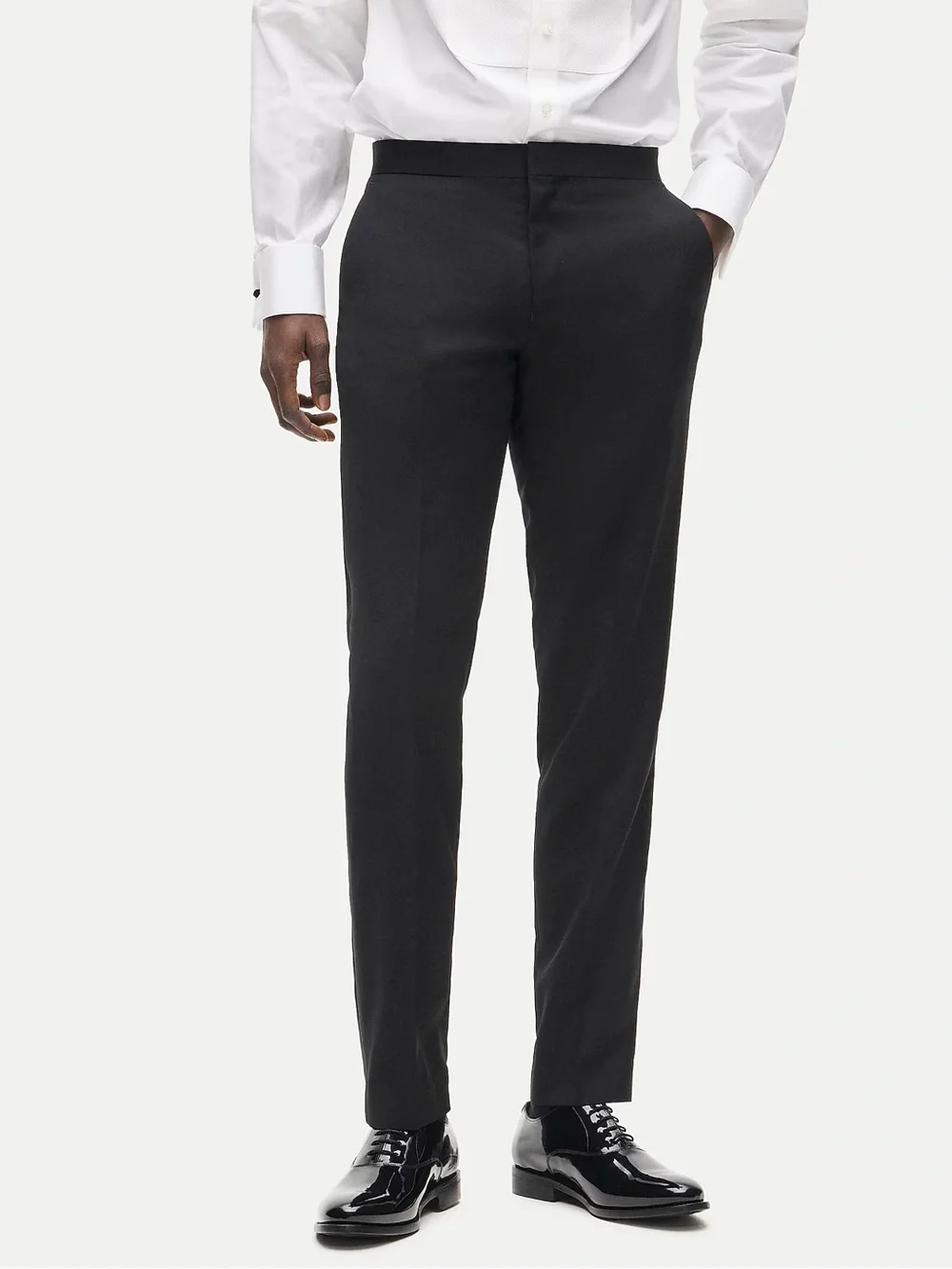 J. CREW Ludlow Slim-fit tuxedo pant in Italian wool Size 32 NWT $348 17555